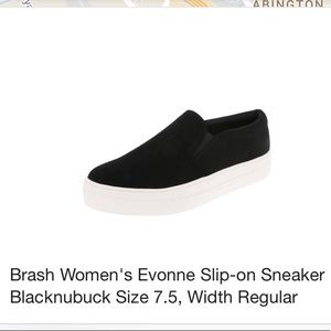 Women's Evonne Slip-on Sneaker Blacknubuck